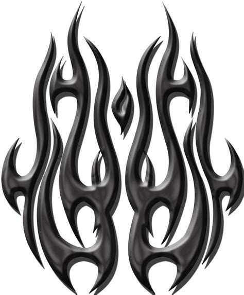 23 Wonderful Tribal Fire and Flame Tattoo Only Tribal