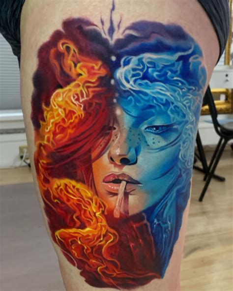 Fire And Ice Tattoo