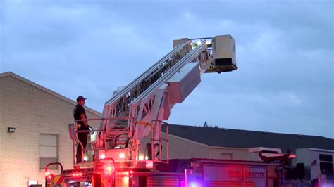 Fire Crews Battle Blaze at Local Apartment Complex