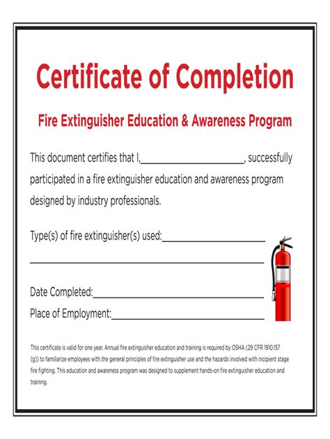 Best Firefighter Training Certificate Template Amazing Certificate