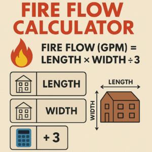 Optimize Your Fire Safety: Calculate Secure Fire Flow with Our Free Mobile App