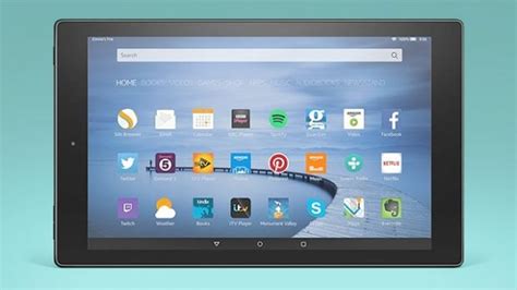 Fire HD 10 software