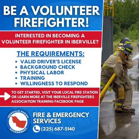 Fire Volunteer Requirements