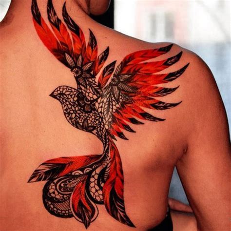 Tiffany's Firebird tattoo by ArtistFallingForU on