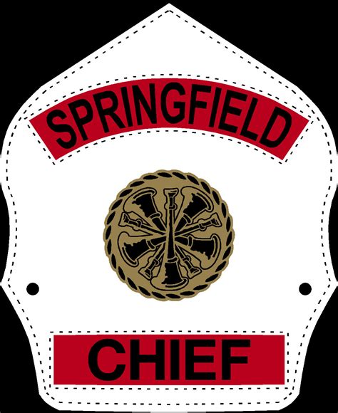 Firefighter Helmet Shield Template