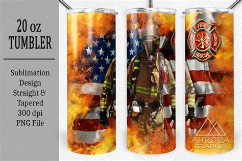 Download Fireman|Skinny Tumbler Bundle Files DXF Files