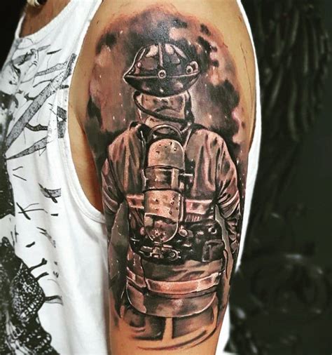 Fireman Tattoo Ideas