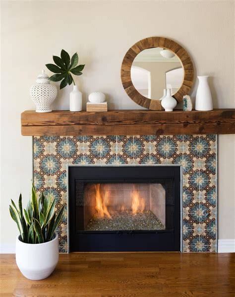 Fireplaces With Tile