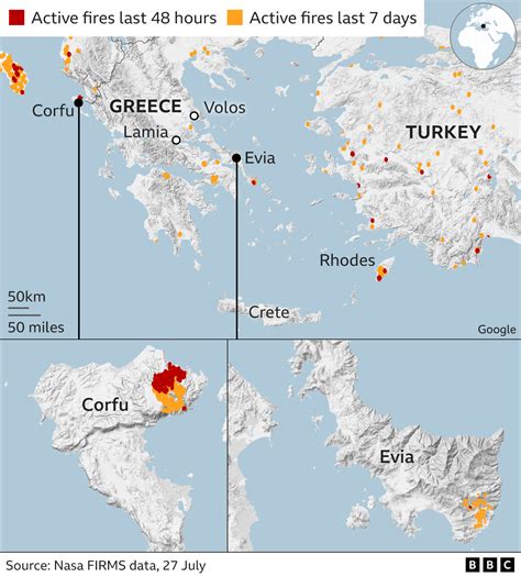 At least 50 people killed in wildfires near Athens, Greece Wildfire Today
