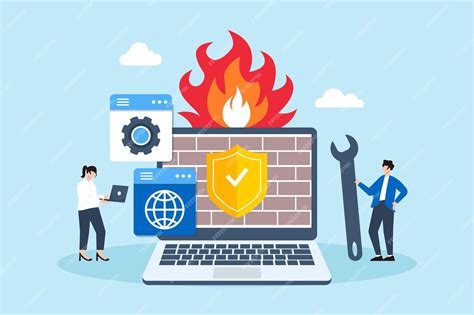 Firewall protecting network from unauthorized access