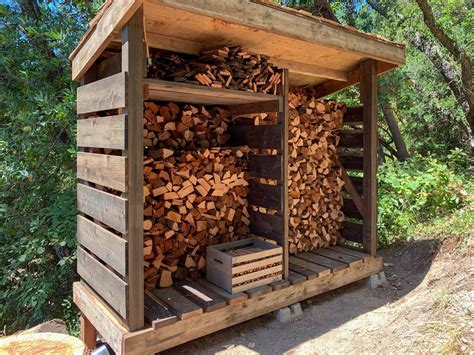 Here's the firewood storage shed I built from red cedar and douglas fir that was cut and milled