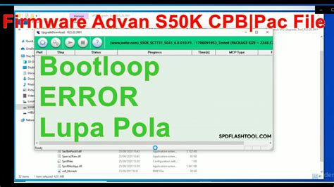 Firmware Advan S50k Pac