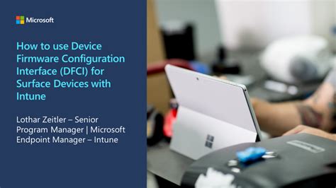 Firmware configuration