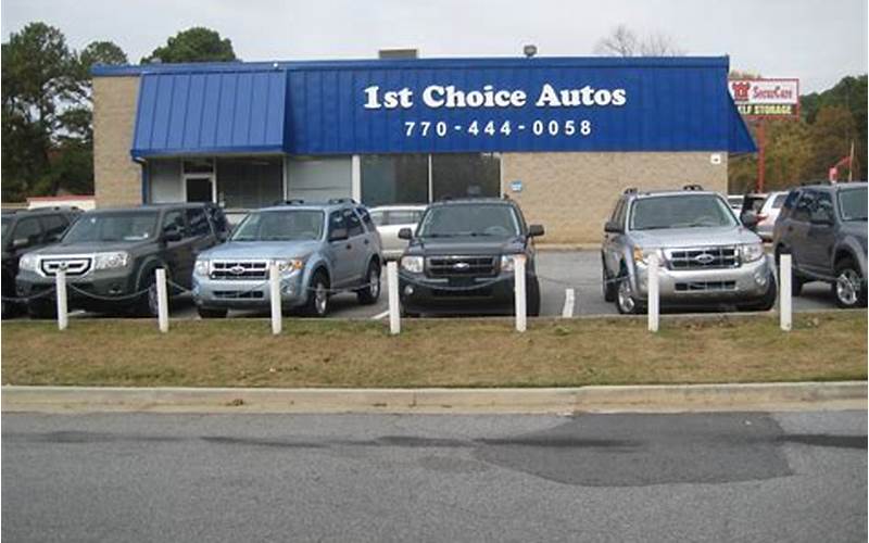 First Choice Autos Customer Service