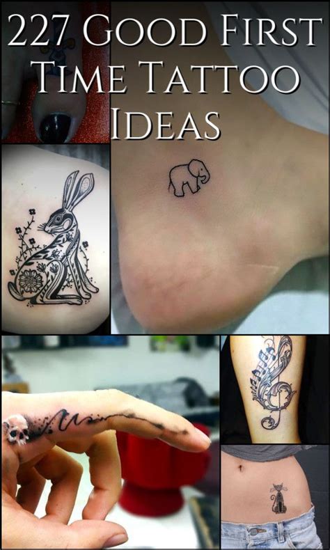 4 Subtle First Time Tattoo For Women Tattoos and Body