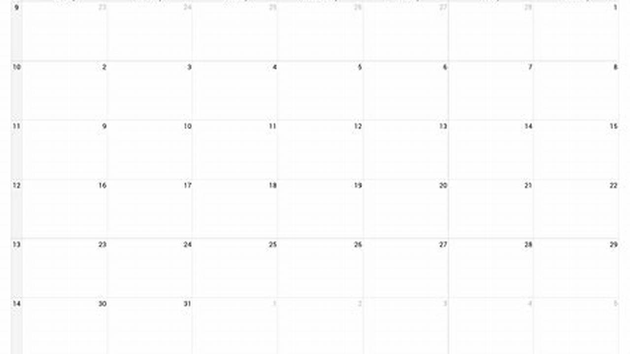 First Week Of March 2025