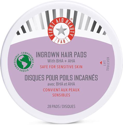Unleash a Smooth and Glowing Skin with First Aid Beauty Ingrown Hair Pads - The Ultimate Solution for Banishing Stubborn Ingrown Hairs!