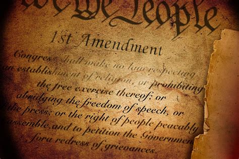 First Amendment Freedom Of Speech
