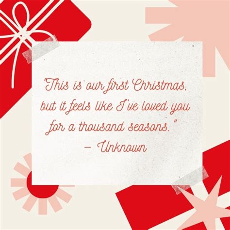 First Christmas Together Love Quotes