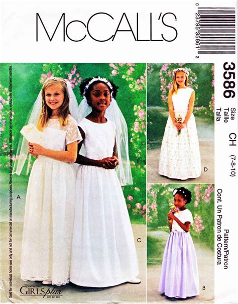 First Communion Dress Patterns