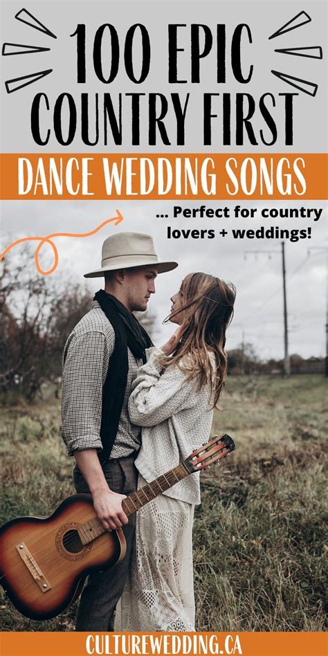 Kick Up Your Boots and Get Swept Away with Our Top First Dance Wedding Songs in Country Music!