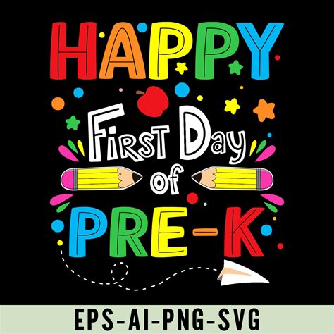 The Momentous Milestone of First Day of Pre K - Celebrate with our Stunning SVG Designs
