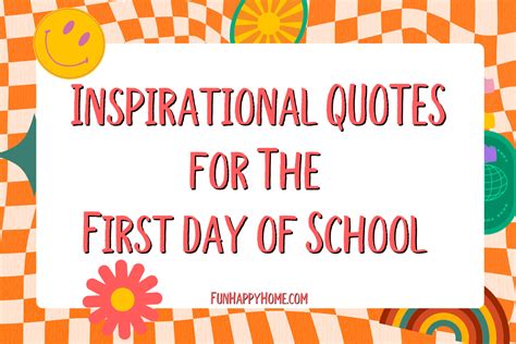 First Day Of School Quotes