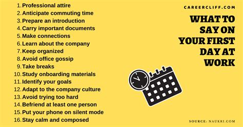 First Day Of Work Motivation Speech