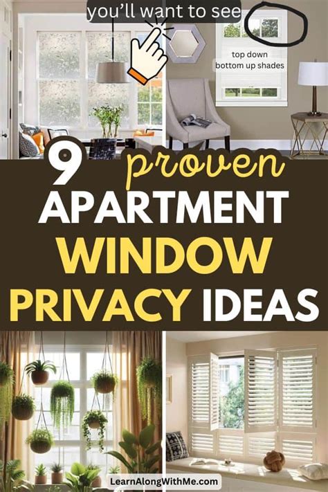 First Floor Apartment Window Privacy