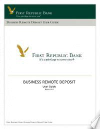 First Republic Bank Remote Jobs