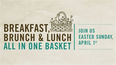 First Watch Easter Brunch