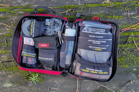 First aid kit hiking