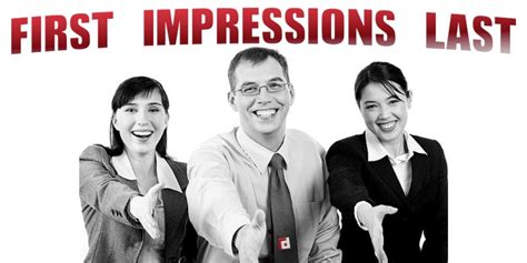 First impressions last