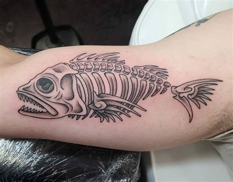 Fish Bones Tattoo