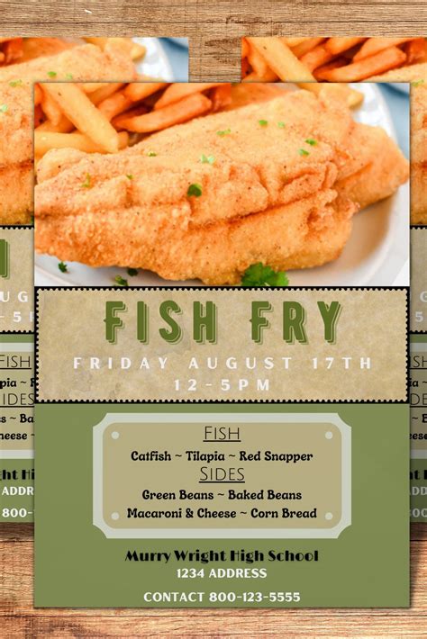 Fish Fry Template Free