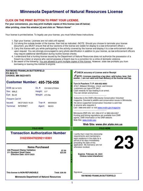 Fish License Mn
