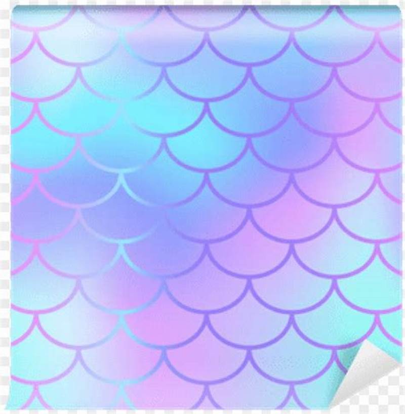 Fish Scale Pattern Transparent