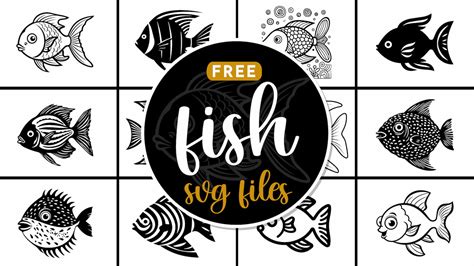 Dive into Creativity with our Fish SVG Free Collection - Get Hooked on Unlimited Design Possibilities!