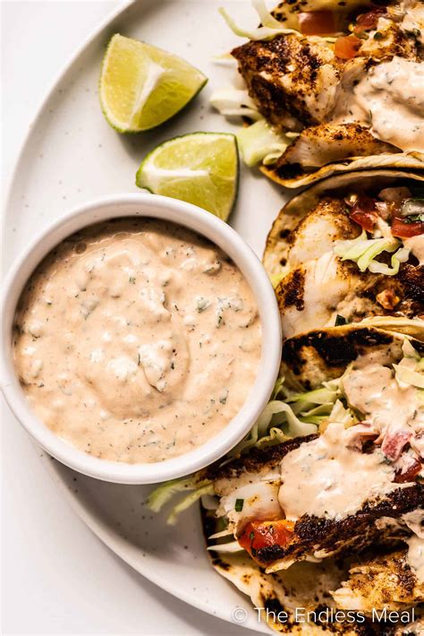 Fish Taco Sauce Recipe