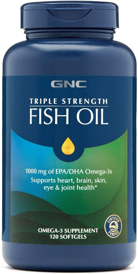 Fish oil at GNC