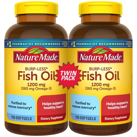 Fish oil heart health