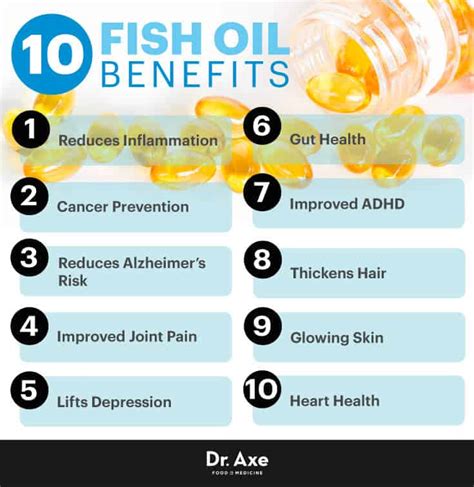Fish oil pills benefits