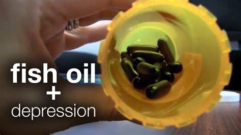 Fish oils for depression