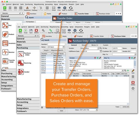 Fishbowl ERP software