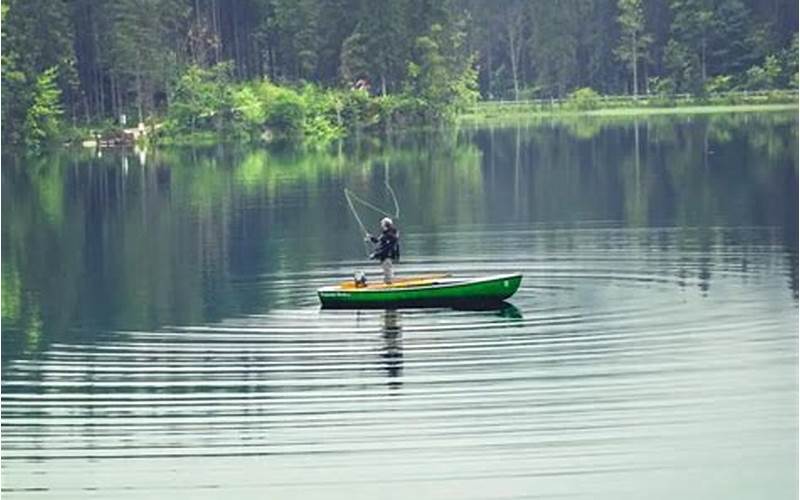 Fishing On A Quiet Lake