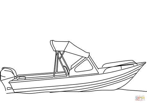 Fishing Boat Coloring Pages