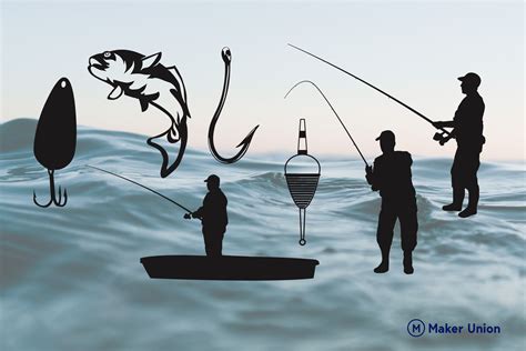 Download Fishing Bundle DXF Files