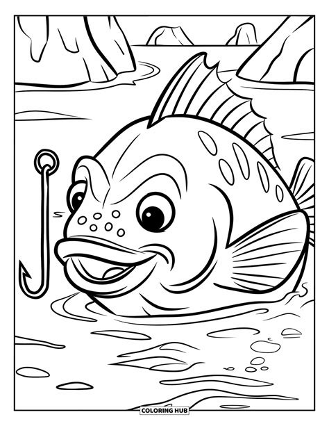 Fishing Color Pages