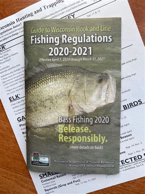 Fishing Gear and Bait Regulations Wisconsin