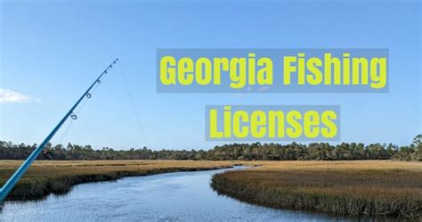 Fishing License Georgia